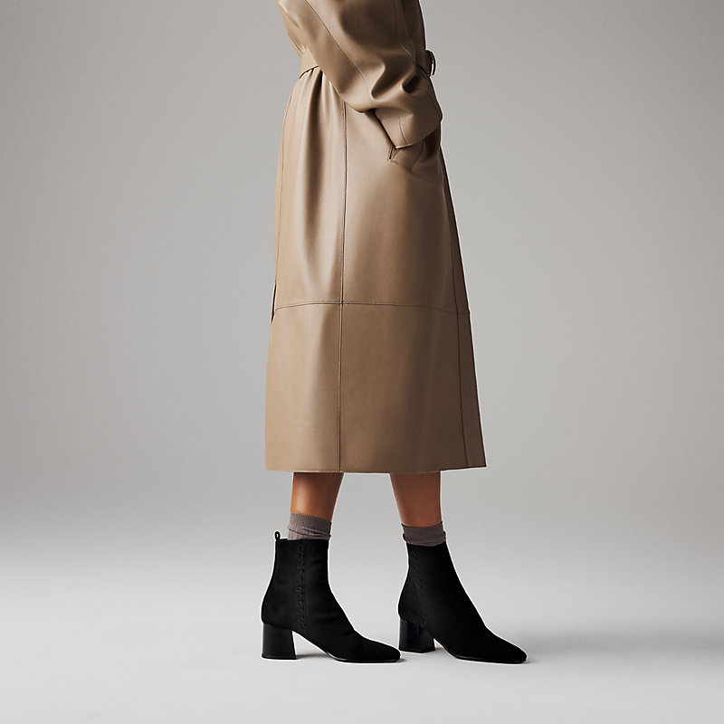 Louane 60 ankle boot - Black | Hermès Macau SAR